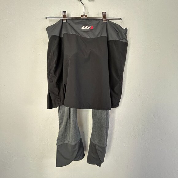 Louis Garneau Womens Cycling Rio Knickers Slim Flex Black/Grey Large Stretch New - Picture 2 of 11